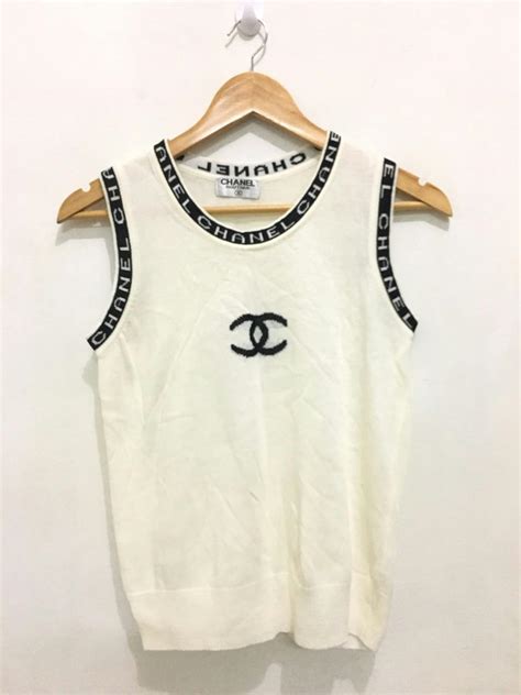 chanel tank top replica|vintage chanel tank top.